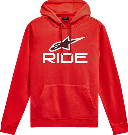 ALPINESTARS Ride 4.0 Pullover Hoodie - Red/White/Black - Large 1214-51820-321-L