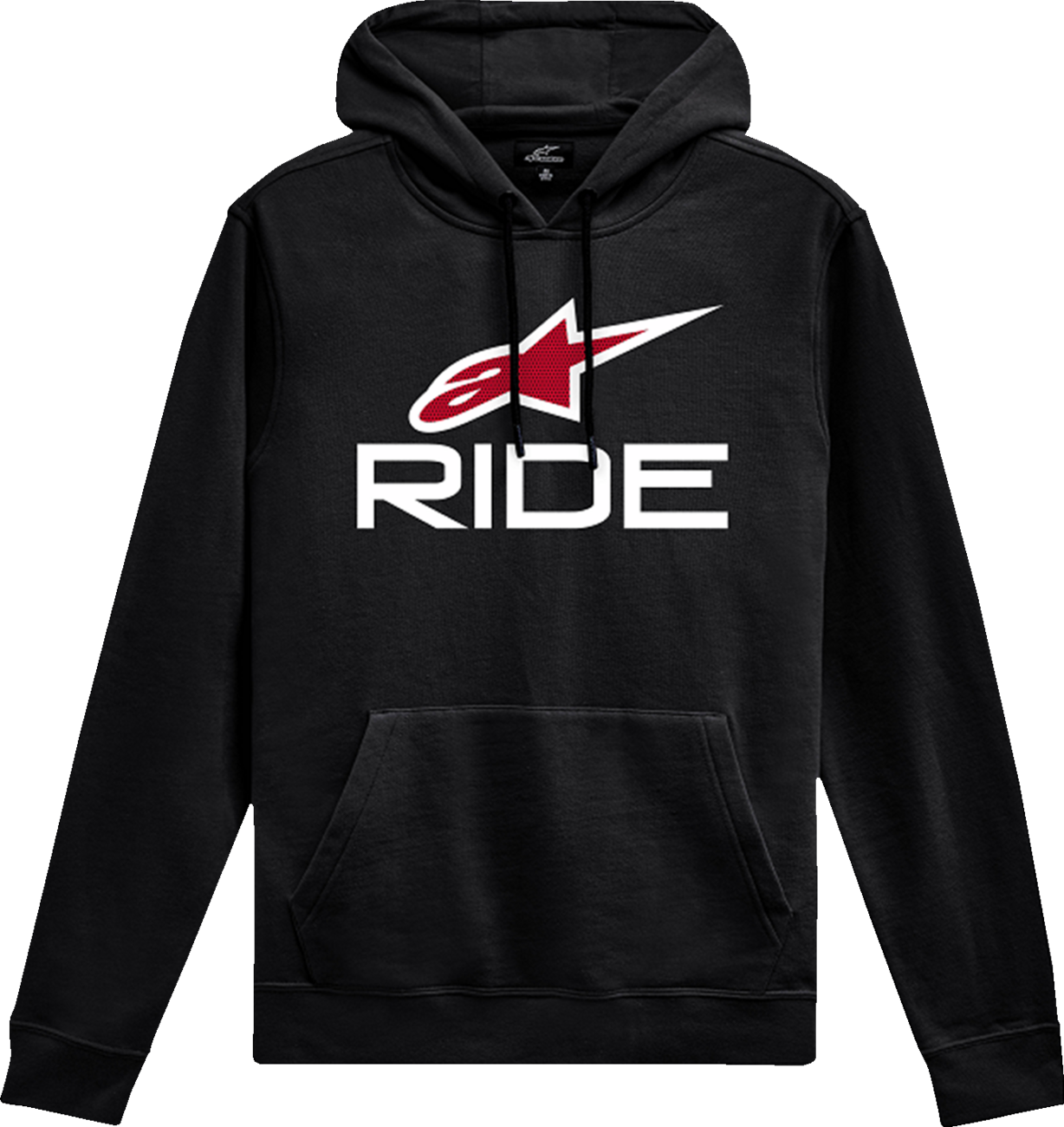 ALPINESTARS Ride 4.0 Pullover Hoodie - Black/Red/White - 2XL 1214-51820-1232-2XL