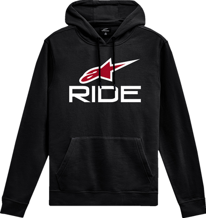 ALPINESTARS Ride 4.0 Pullover Hoodie - Black/Red/White - Large 1214-51820-1232-L