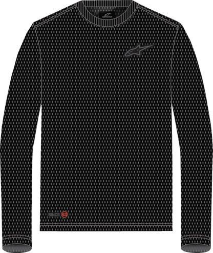 ALPINESTARS Inclinate Mesh Long-Sleeve T-Shirt - Black - Medium 1214-73500-10-M