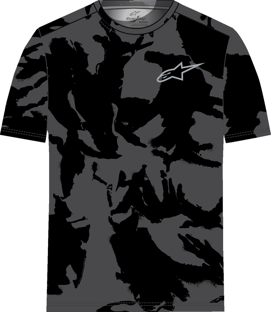 ALPINESTARS Camo Performance T-Shirt - Black/Camo - 2XL 1214-70020-160-2XL