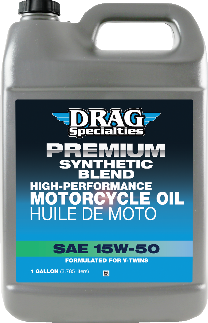 DRAG SPECIALTIES OIL Motorcycle Oil - 15W-50 - 1 US gallon 215908