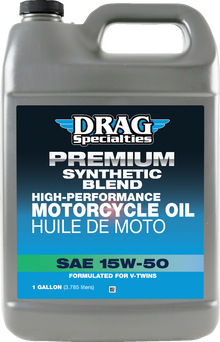DRAG SPECIALTIES OIL Motorcycle Oil - 15W-50 - 1 US gallon 215908