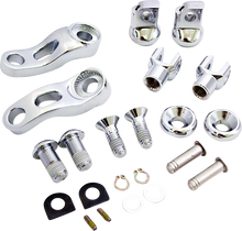 DRAG SPECIALTIES Passenger Peg Mount - Adjustable - Chrome 63190