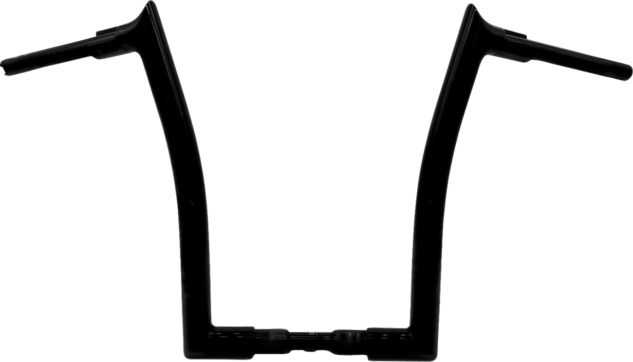 FAT BAGGERS INC. 1-1/2" EZ Install Pointed Top Handlebar - 16" - Black 848016-B