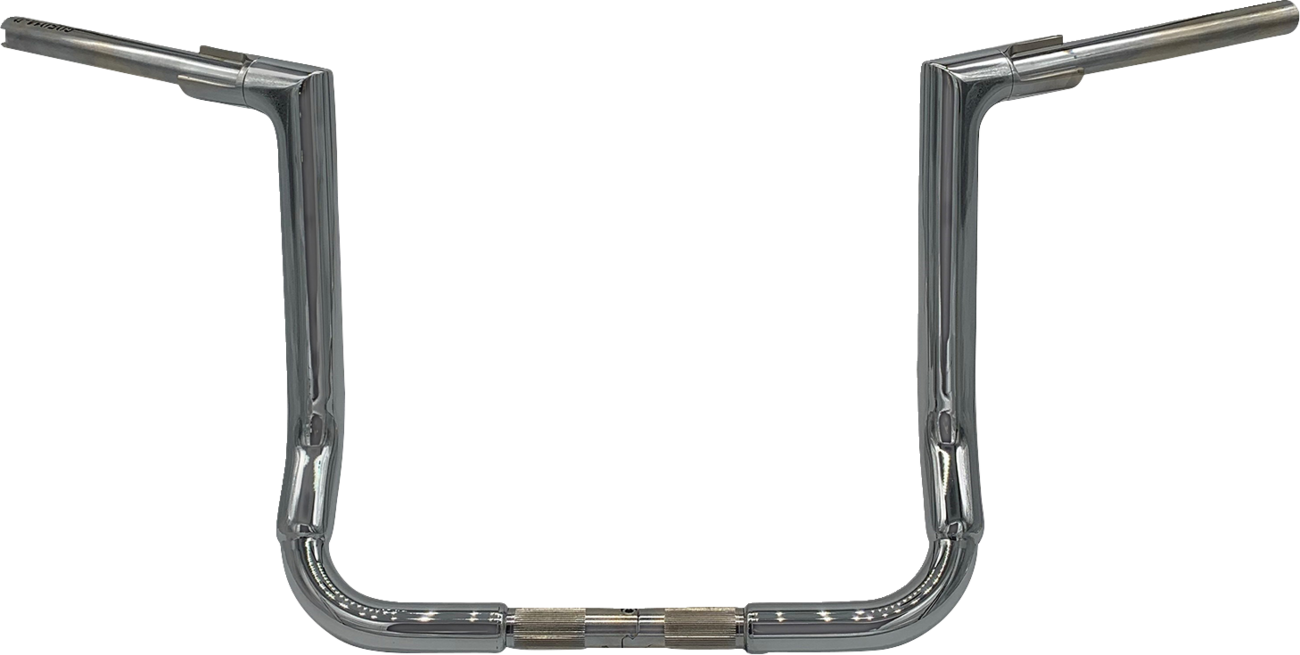 FAT BAGGERS INC. 1-1/2" EZ Install Flat Top Handlebar - 14" - Chrome 645014