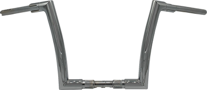 FAT BAGGERS INC. 1-1/2" EZ Install Flat Top Handlebar - 12" - Chrome 648012