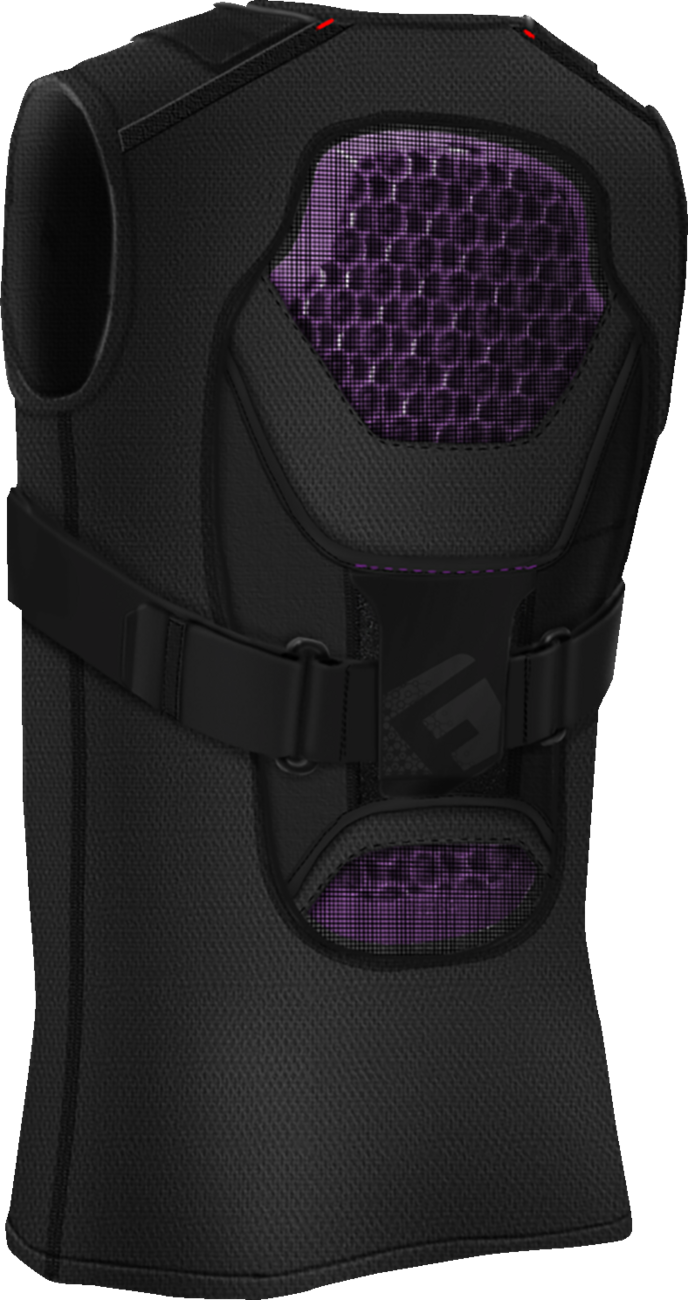 G-FORM MX Spike Chest + Back Shirt - Black - Small MXS01121013