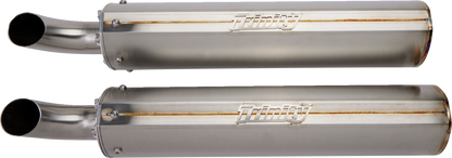 TRINITY RACING Stainless Steel Slip-On Muffler TR-4173S-SS