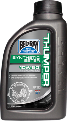 BEL-RAY Thumper Synthetic Oil - 10W-50 - 1L 99550-B1LW