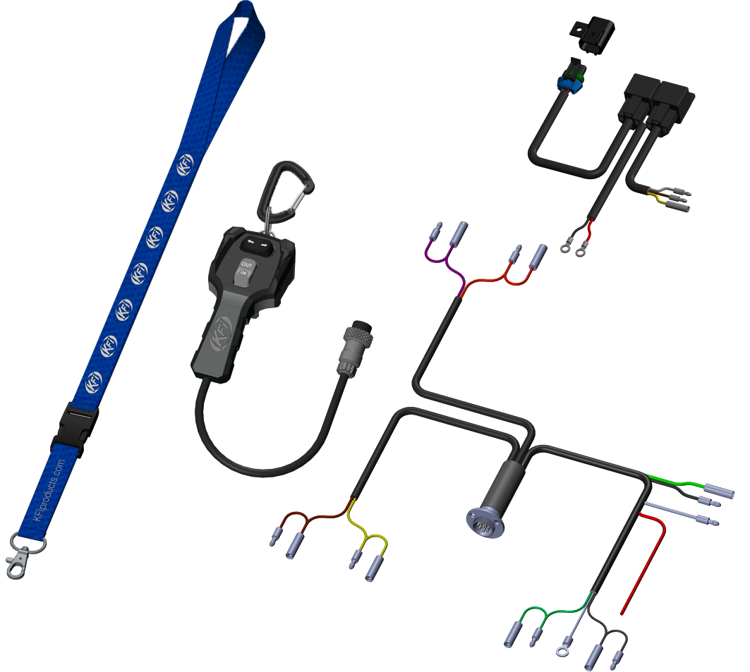 Kit   Act Hand Remote Single Actuator And Winch