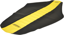 SDG Pleated Seat Cover - Yellow Top/Black Sides 96346 YK