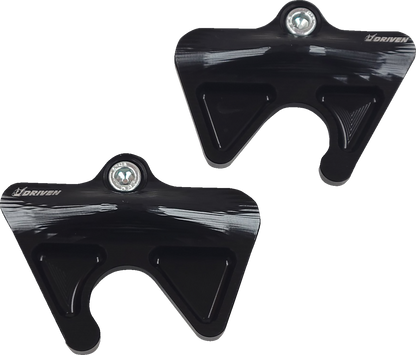 DRIVEN RACING GP Lifters For Spooled Bikes - 6 mm - Black Anodized - Yamaha DRPGPLS-1-BK