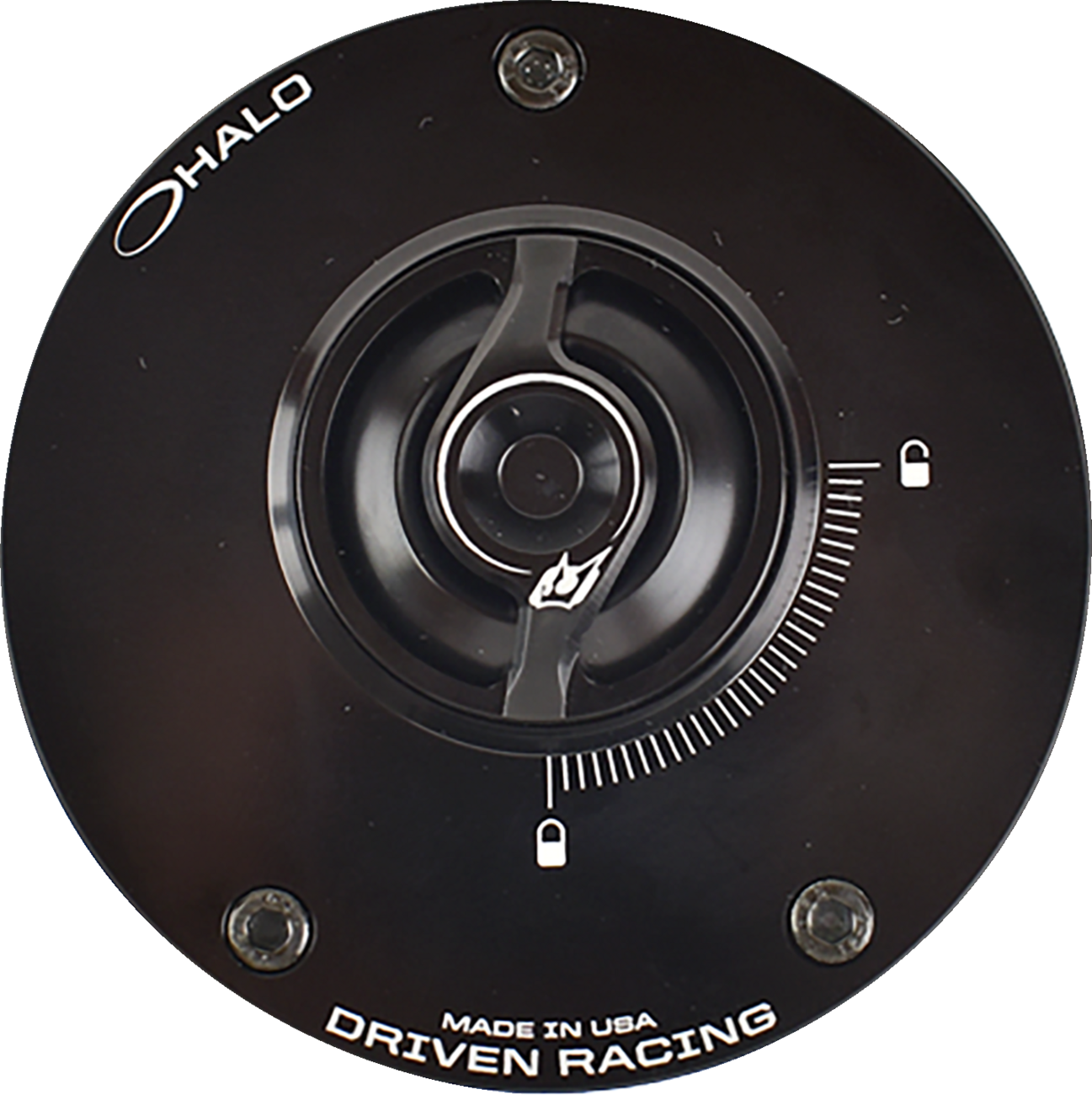DRIVEN RACING Fuel Cap Base - Black - Suzuki DHFCB-SU02