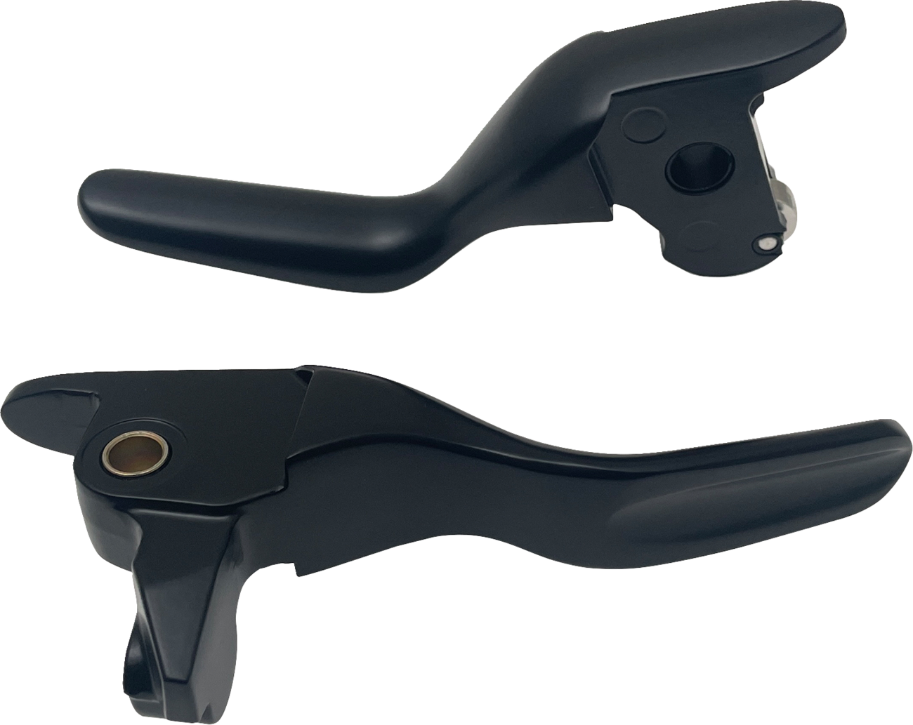 DRAG SPECIALTIES Short Lever Set - Black H07-0591SMB