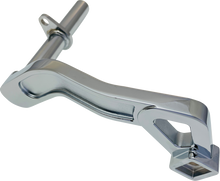 DRAG SPECIALTIES Passenger Peg Mount - Left Mounting Bracket - Chrome - FXD P17-0490C