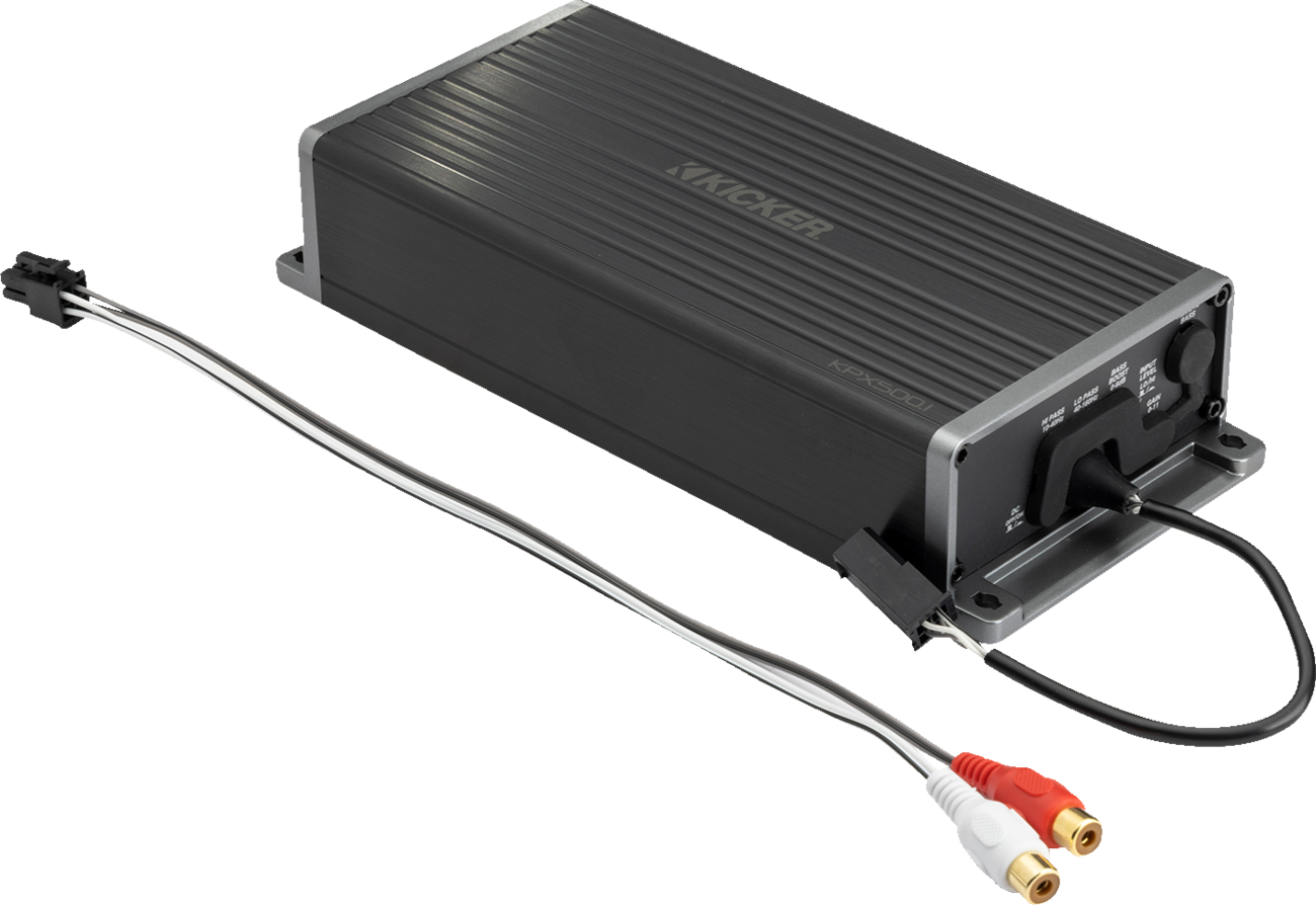 KICKER Amplifier - 500 W x1 - Weather Resistant 51KPX5001