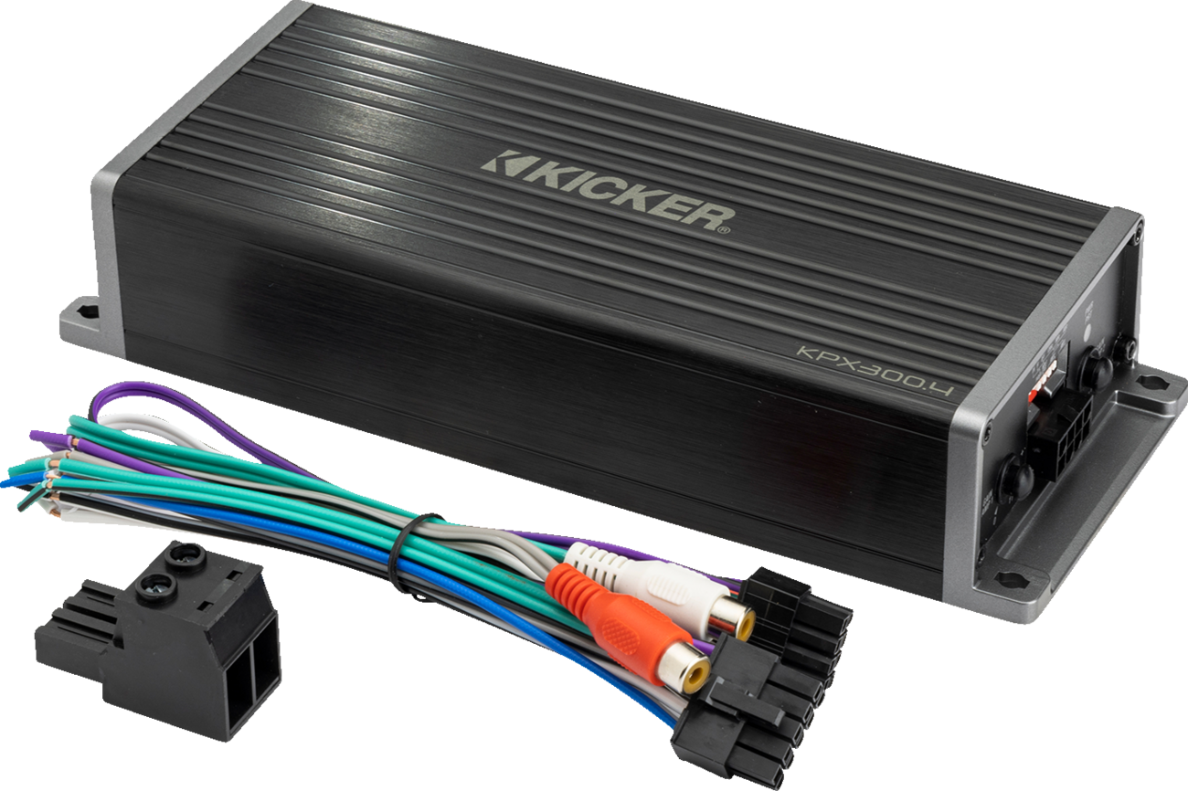KICKER Amplifier - 75 W x 4 - Weather Resistant 51KPX3004