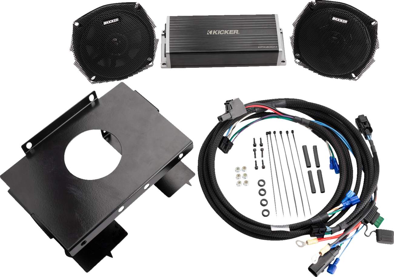 KICKER Speaker/Amplifier Kit - Road Glide 50HDR982