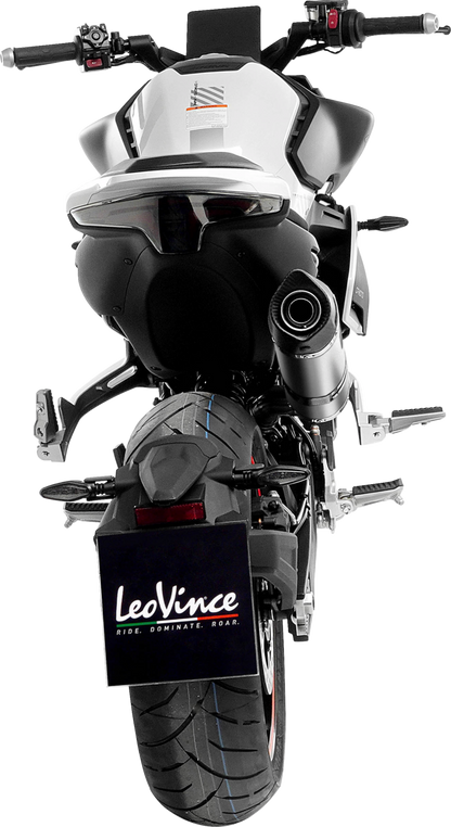 LEOVINCE LV One EVO Slip-On Muffler - Silver 14444EU