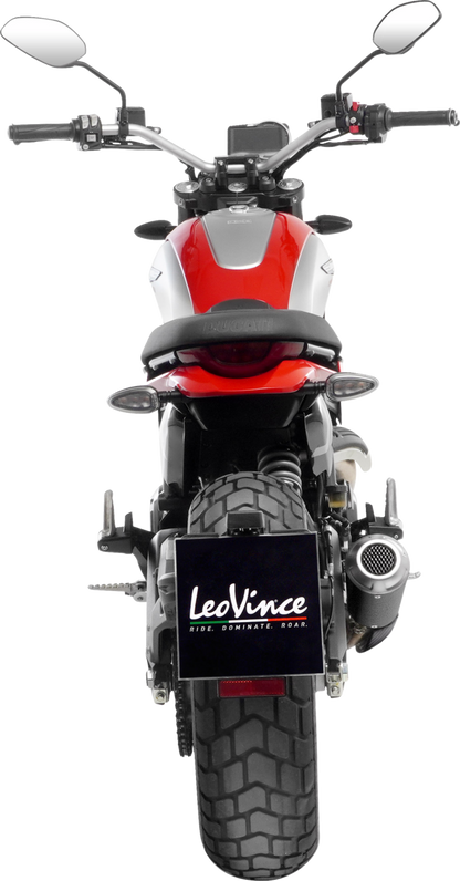 LEOVINCE LV-10 Slip-On Muffler - Carbon Fiber 15266C