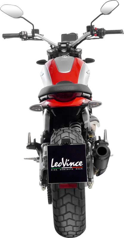 LEOVINCE LV-10 Slip-On Muffler - Full Black 15266FB
