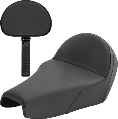 SADDLEMEN Solo Seat - Plain - XL '04-'22 807-11B-0040