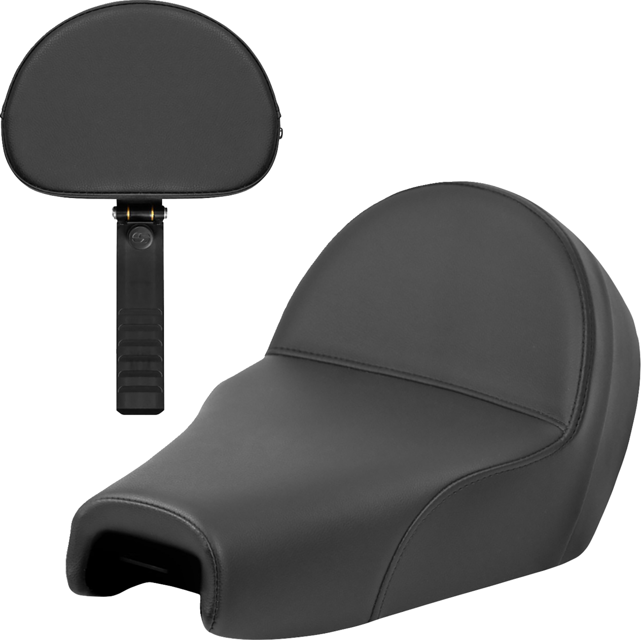 SADDLEMEN Solo Seat - Plain - XL '04-'22 807-03B-0040