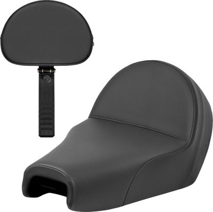 SADDLEMEN Solo Seat - Plain - XL '04-'22 807-03B-0040