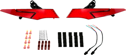 SHOW CHROME LED Trunk Light - Red Lens - Spyder RT LTD/F3 LTD 41-265R
