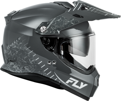 Fly Trekker Granite Helmet Grey/Grey Sm