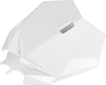 Front Number Plate Beta White