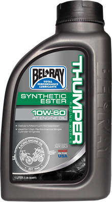 BEL-RAY Thumper Synthetic Oil - 10W-60 - 1L 99551-B1LW