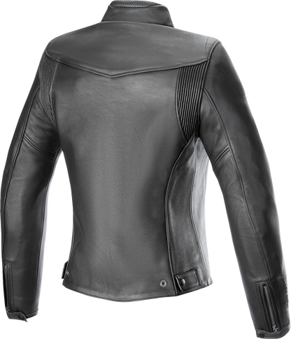 ALPINESTARS Stella Tory Leather Jacket - Black - XS 3113824-1100-XS