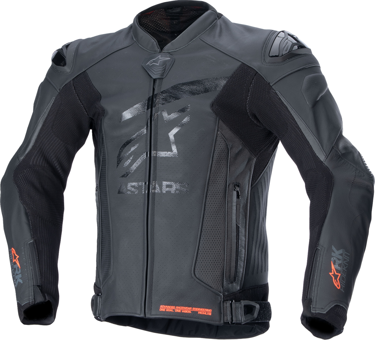 ALPINESTARS GP Plus R v4 Rideknit® Leather Jacket - Black/Black - US 38 / EU 48 3100324-1100-48
