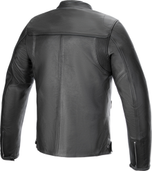 ALPINESTARS Blacktrack Leather Jacket - Black - 2XL 3103824-1100-2X