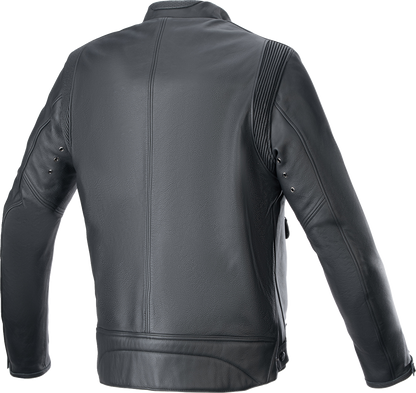 ALPINESTARS Dyno Leather Jacket - Black/Black - Medium 3103924-1100-M
