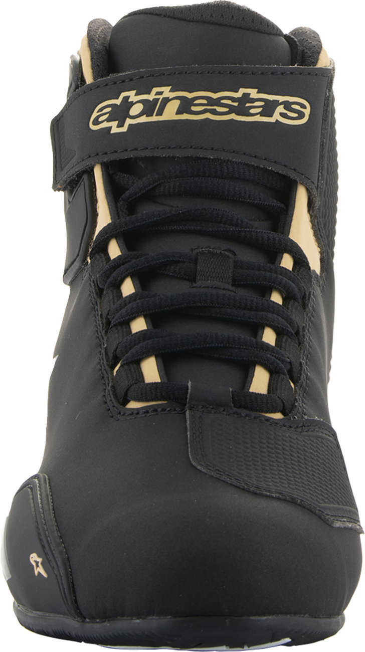 ALPINESTARS Stella Sektor Shoes - Black/Champagne - US 11 / EU 43.5 2515719-1090-11