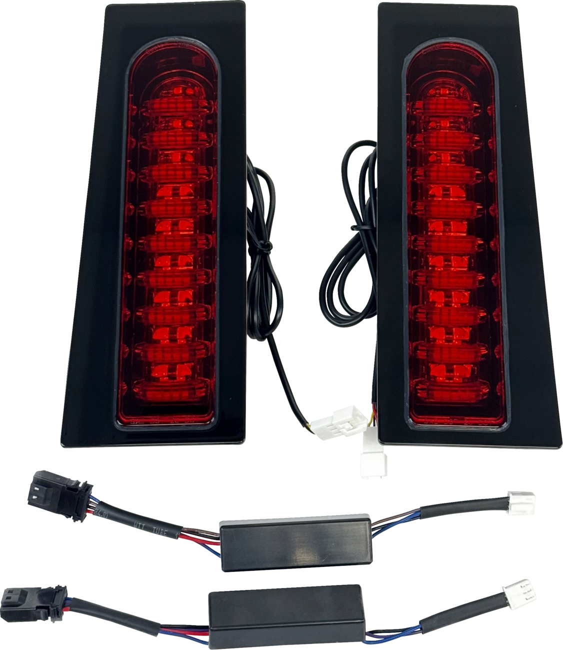 CUSTOM DYNAMICS ProBEAM® Auxiliary Fillerz® - Run/Brake/Turn - Red Lens - Gloss Black PB-FILL-23-RB