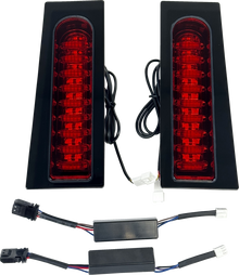 CUSTOM DYNAMICS ProBEAM® Auxiliary Fillerz® - Run/Brake/Turn - Red Lens - Gloss Black PB-FILL-23-RB