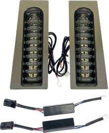 CUSTOM DYNAMICS ProBEAM® Auxiliary Fillerz® - Run/Brake/Turn - Smoke Lens - Chrome PB-FILL-23-SC