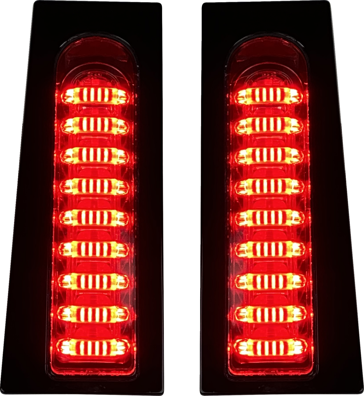 CUSTOM DYNAMICS ProBEAM® Auxiliary Fillerz® - Run/Brake/Turn - Smoke Lens - Gloss Black PB-FILL-23-SB