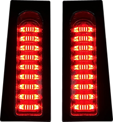 CUSTOM DYNAMICS ProBEAM® Auxiliary Fillerz® - Run/Brake/Turn - Smoke Lens - Gloss Black PB-FILL-23-SB