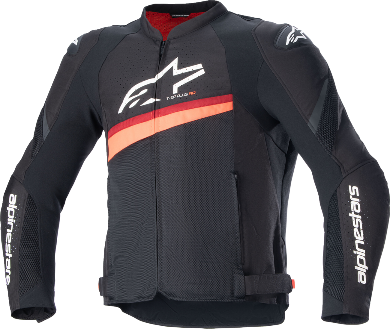 ALPINESTARS T-GP Plus R v4 Airflow Jacket - Black/Red Fluo - 2XL 3300624-1030-2X