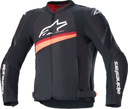 ALPINESTARS T-GP Plus R v4 Airflow Jacket - Black/Red Fluo - 2XL 3300624-1030-2X