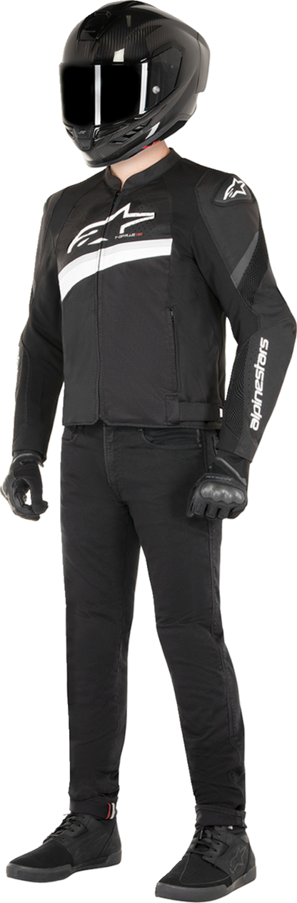 ALPINESTARS T-GP Plus R v4 Airflow Jacket - Black/White - Small 3300624-12-S