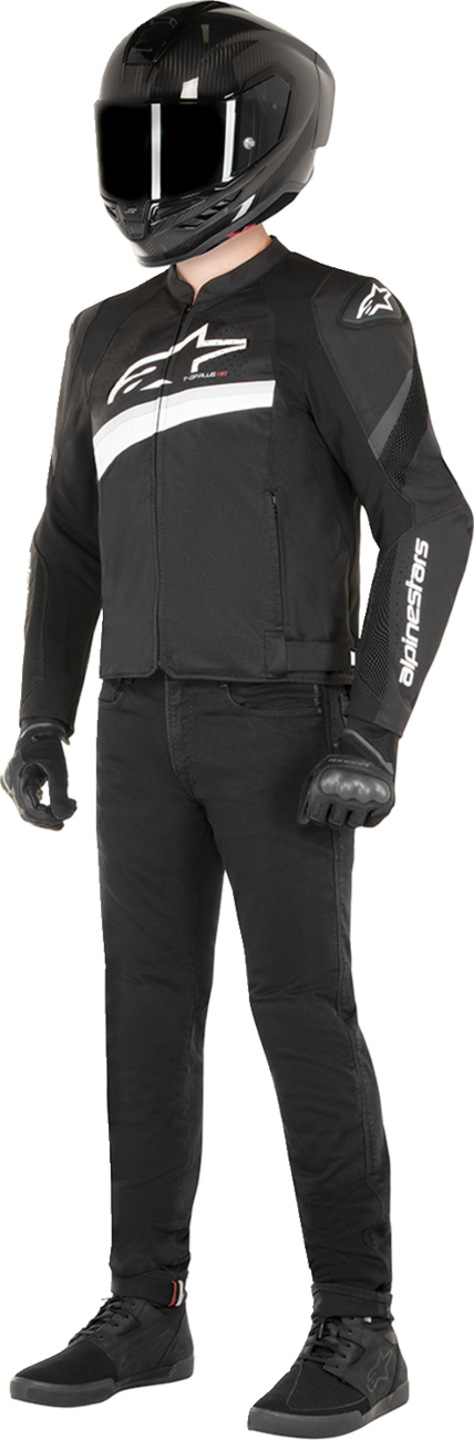 ALPINESTARS T-GP Plus R v4 Airflow Jacket - Black/White - 2XL 3300624-12-2X