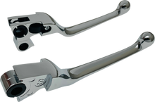 DRAG SPECIALTIES Narrow Lever Set - Chrome H07-0574N