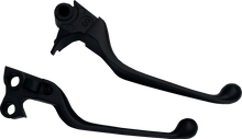 DRAG SPECIALTIES Narrow Lever Set - Black H07-0574NMB