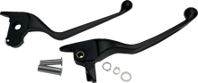 DRAG SPECIALTIES Narrow Lever Set - Black H07-0591NMB